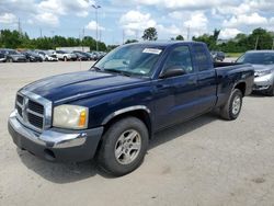 Dodge salvage cars for sale: 2005 Dodge Dakota SLT