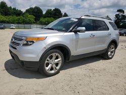 Salvage cars for sale at Hampton, VA auction: 2013 Ford Explorer Limited