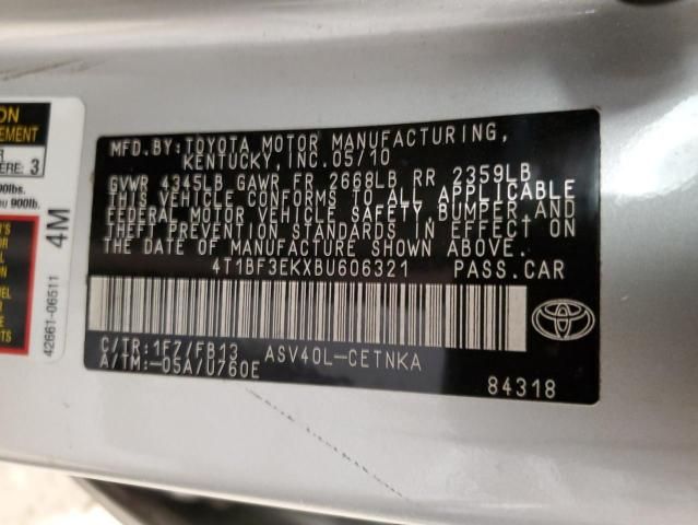 2011 Toyota Camry Base