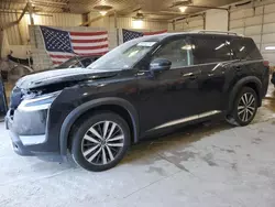 Nissan salvage cars for sale: 2022 Nissan Pathfinder Platinum