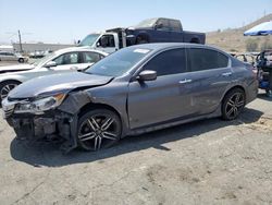 Honda Accord Sport salvage cars for sale: 2016 Honda Accord Sport