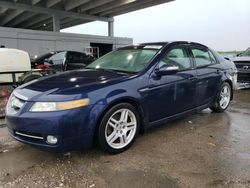 Acura salvage cars for sale: 2007 Acura TL