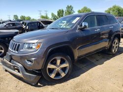 Salvage cars for sale at Elgin, IL auction: 2014 Jeep Grand Cherokee Limited