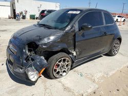 Salvage cars for sale from Copart Sun Valley, CA: 2013 Fiat 500 Sport
