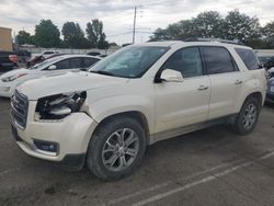 Salvage cars for sale at Moraine, OH auction: 2014 GMC Acadia SLT-1