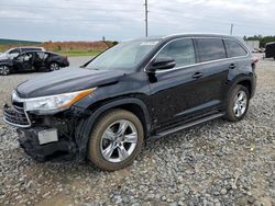 Toyota Highlander Limited salvage cars for sale: 2015 Toyota Highlander Limited