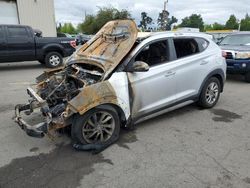 Salvage cars for sale at Woodburn, OR auction: 2018 Hyundai Tucson SEL