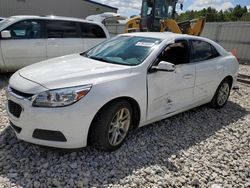 Salvage cars for sale at Wayland, MI auction: 2015 Chevrolet Malibu 1LT