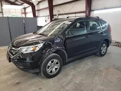 Salvage cars for sale at West Warren, MA auction: 2016 Honda CR-V LX