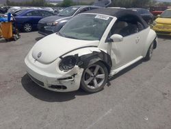 Volkswagen new Beetle Triple White salvage cars for sale: 2007 Volkswagen New Beetle Triple White