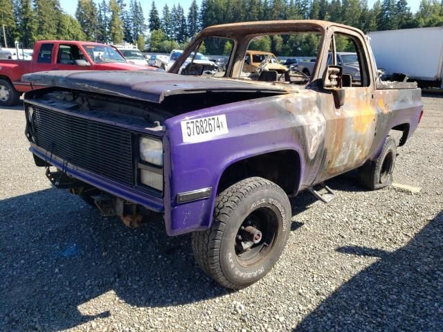 1986 Chevrolet D10 Military Blazer