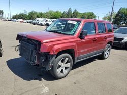 Salvage cars for sale at Denver, CO auction: 2016 Jeep Patriot Latitude