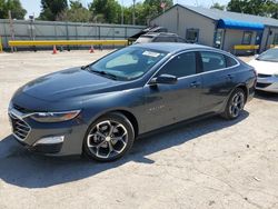 Chevrolet salvage cars for sale: 2020 Chevrolet Malibu LT