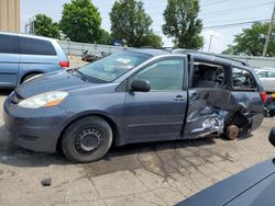 Toyota Sienna ce salvage cars for sale: 2007 Toyota Sienna CE