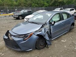 Toyota salvage cars for sale: 2021 Toyota Corolla LE