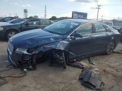 Salvage cars for sale at Chicago Heights, IL auction: 2017 Lincoln MKZ Reserve