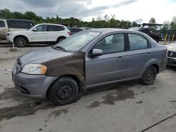 Chevrolet Aveo LS salvage cars for sale: 2011 Chevrolet Aveo LS