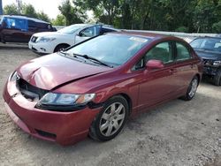 Salvage cars for sale at Midway, FL auction: 2010 Honda Civic LX