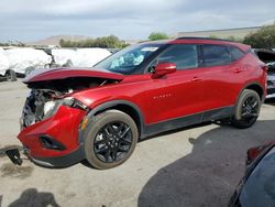 Salvage cars for sale at Las Vegas, NV auction: 2022 Chevrolet Blazer 2LT
