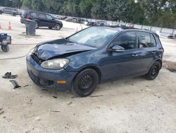Salvage cars for sale from Copart Ocala, FL: 2013 Volkswagen Golf