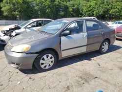 Salvage cars for sale at Austell, GA auction: 2003 Toyota Corolla CE