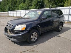 Salvage cars for sale at Arlington, WA auction: 2005 Honda Pilot EXL