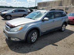 Salvage cars for sale at Fredericksburg, VA auction: 2011 Subaru Outback 3.6R Limited