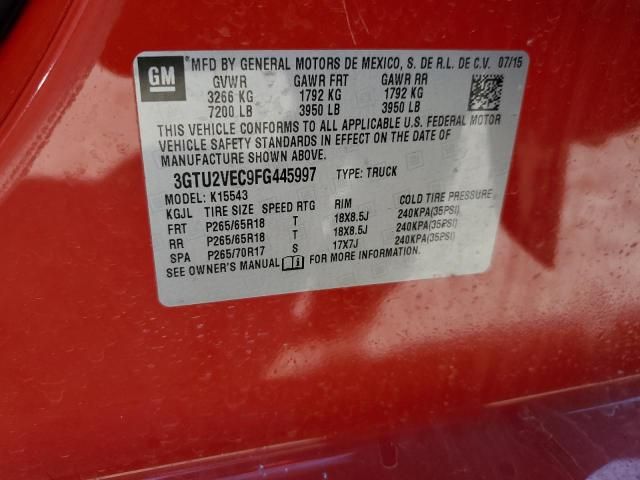 2015 GMC Sierra K1500 SLT