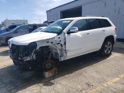 Salvage cars for sale at Chicago Heights, IL auction: 2015 Jeep Grand Cherokee Limited