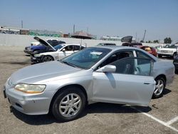 Salvage cars for sale at Van Nuys, CA auction: 2002 Honda Accord EX