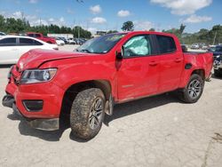 Chevrolet salvage cars for sale: 2019 Chevrolet Colorado