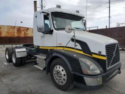 Salvage trucks for sale at Wilmington, CA auction: 2009 Volvo VN VNL