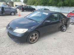 Salvage cars for sale from Copart Knightdale, NC: 2005 Honda Civic DX VP