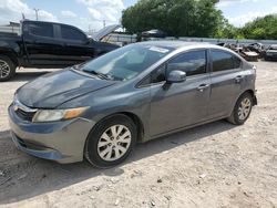 Honda Civic lx Vehiculos salvage en venta: 2012 Honda Civic LX