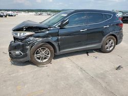 Salvage cars for sale at Grand Prairie, TX auction: 2017 Hyundai Santa FE Sport