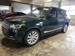 Land Rover Range Rover salvage cars for sale: 2016 Land Rover Range Rover HSE