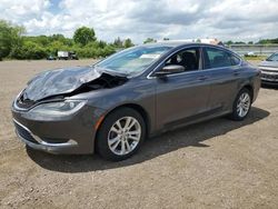 Vehiculos salvage en venta de Copart Columbia Station, OH: 2015 Chrysler 200 Limited