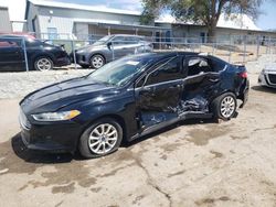 2016 Ford Fusion S en venta en Albuquerque, NM