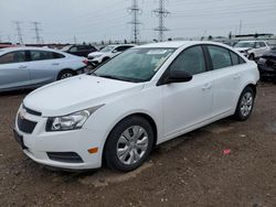 Chevrolet salvage cars for sale: 2012 Chevrolet Cruze LS