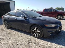 Chevrolet salvage cars for sale: 2017 Chevrolet Malibu LT