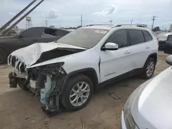 Salvage cars for sale at Dyer, IN auction: 2016 Jeep Cherokee Latitude