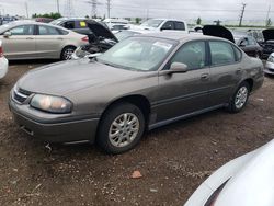 Salvage cars for sale at Elgin, IL auction: 2002 Chevrolet Impala