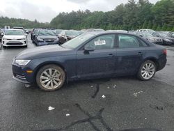 Salvage cars for sale at Exeter, RI auction: 2017 Audi A4 Premium