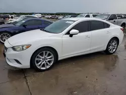 Salvage cars for sale from Copart Grand Prairie, TX: 2016 Mazda 6 Touring