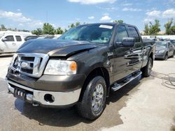 Salvage cars for sale at Bridgeton, MO auction: 2008 Ford F150 Supercrew