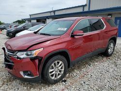 Salvage cars for sale at Wayland, MI auction: 2019 Chevrolet Traverse LT