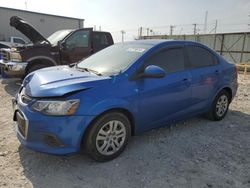Salvage cars for sale at Haslet, TX auction: 2017 Chevrolet Sonic LS