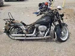 Salvage motorcycles for sale at Oklahoma City, OK auction: 2009 Harley-Davidson Flstn