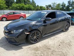 Honda salvage cars for sale: 2021 Honda Civic Sport