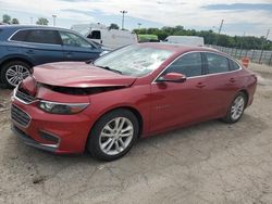 Salvage cars for sale at Indianapolis, IN auction: 2016 Chevrolet Malibu LT